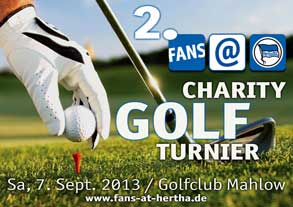 2. fans@hertha Charity Golfturnier | 7. September 2013 | Golfclup Mahlow